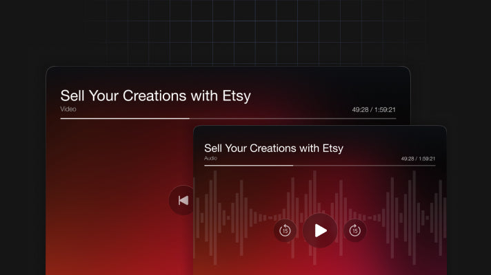 Sell Your Creations With Etsy - Masterclass - Video Edition