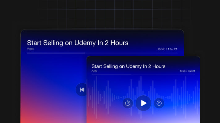 Start Selling On Udemy in 2 Hours - Masterclass - Video Edition