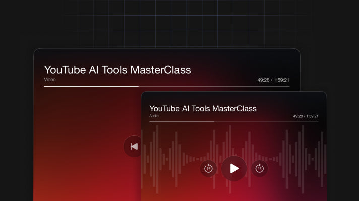 YouTube AI Tools MasterClass - Masterclass - Video Edition